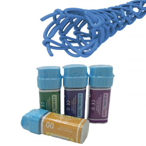 Knitted Gingival Retraction Cord with Aluminum Sul...