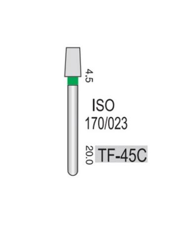 Diamond Bur ISO: 170/023-(PACK OF 3 ) - TF-45C