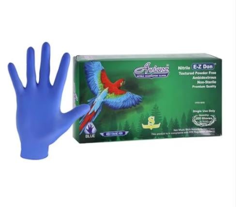 AVIANZ PF EZ Don Nitrile Gloves X-Small / AZ 32555...