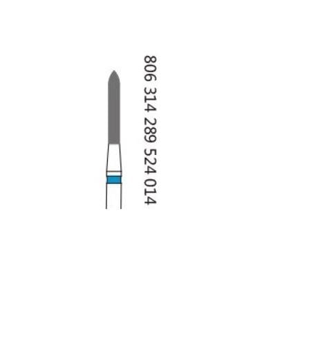 FG Diamond Bur ISO: 288/010 (pack of 5)- SO-22