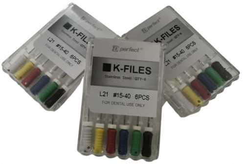 SS H Files(Hand)-Length:25mm #45-80/SHB25 (pack of...