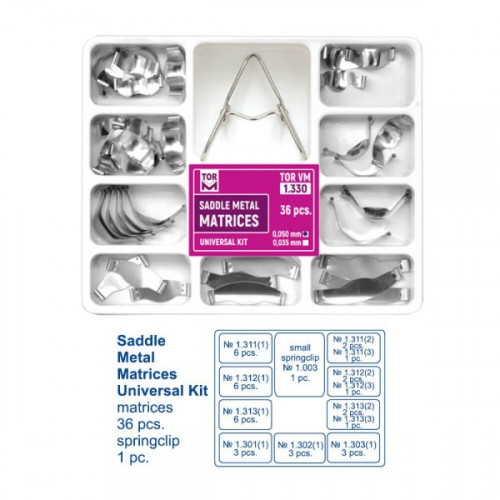 Layan Metal Matrices Saddle Metal Matrices Kit/36...