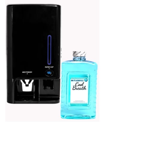 Mouthwash Bottle 1.5L ( 6 Pcs ) + 600 cups + Manua...