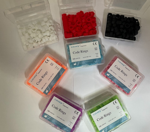 Autoclavable Color Code Rings, Large, Green, PK/10...