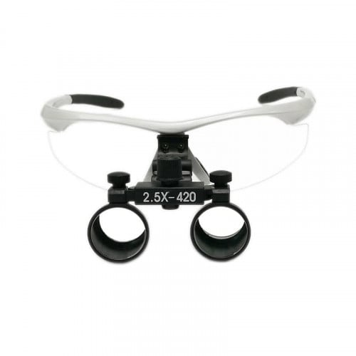 Loupes 2.5 magnification, plastic frame