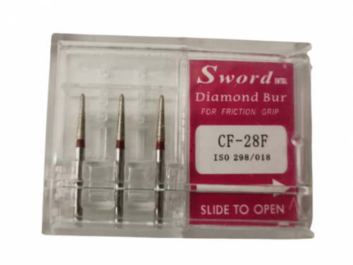FG Diamond Bur ISO: 298/018 ( pack of 3 ) / CF-28F