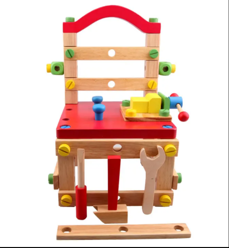 multifunctional tool chair كرسي خشبي