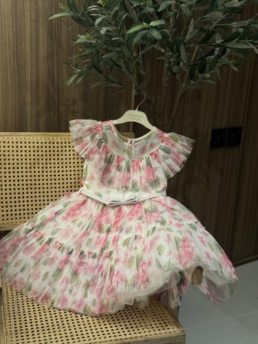 فستان بنات مورد