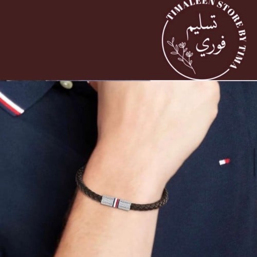 سوار من TOMMY HILFIGER بني
