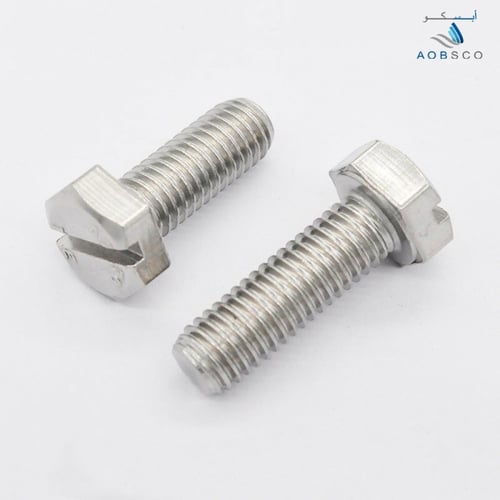 DIN558, Hex Bolt , White Zinc Plated, Grade 4.8, S...