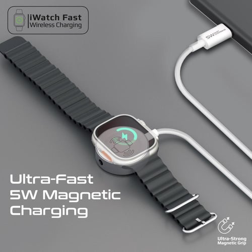أحدث كيبل شحن USB-C إلى ساعة أبل فائق السرعة بطول...