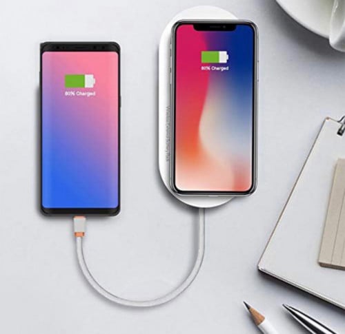 شاحن ‏ويرلس من شركة ‏لدنيو 2×1