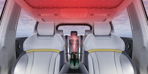 فواحة للسيارة معطر الهواء PureAura من VERTIK