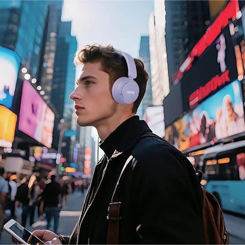 سماعة الرأس اللاسلكية نانو بيتس 650 وقت تشغيل 30 س...