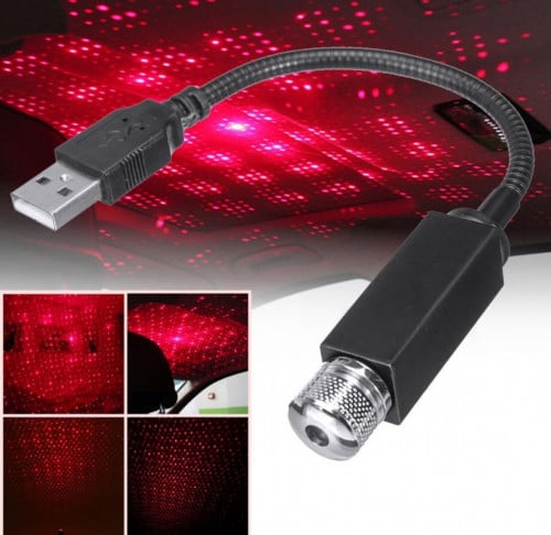 اضاءة ليد للسيارة USB مع التحكم في الشكل