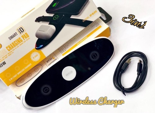 شاحن لاسلكي سريع الشحن 3 في 1