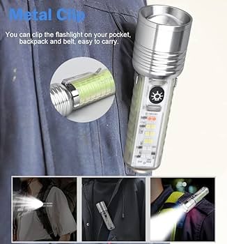 كشاف ليد 520A متعدد الوظائف مزود باضاءة جانبية