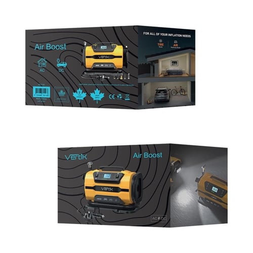 جهاز هوائي محمول للنفخ والشفط من فيرتك