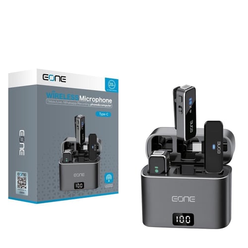 ميكروفون لاسلكي من EONE – صوت واضح و نقي