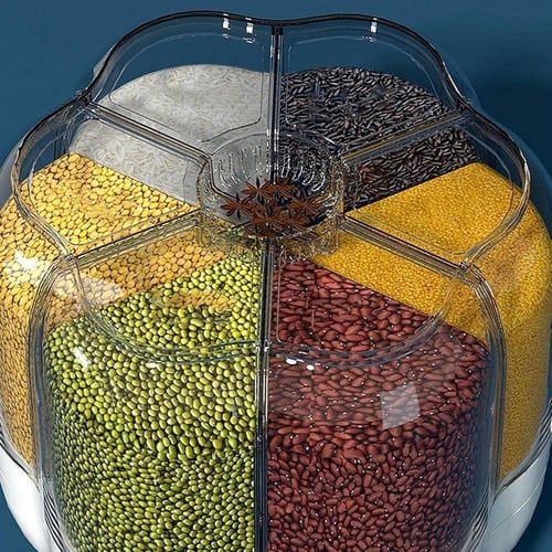 منظم الأرز و البقوليات الدوار