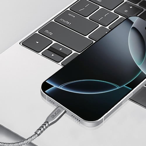 كيبل قماشي بقوة 100 واط شحن سريع ونقل بيانات