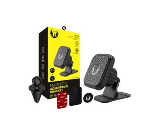 ستاند حامل للجوال قاعدة مغناطيسية 2 في 1