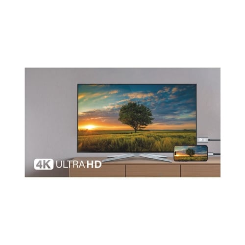 كيبل لتحويل منفذ (USB-C) إلى (HDTV) بدقة 4K - طول...