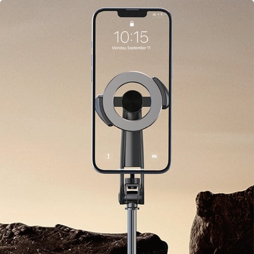 حامل الهاتف المغناطيسي المتطور عصا سيلفي وحامل ثلا...