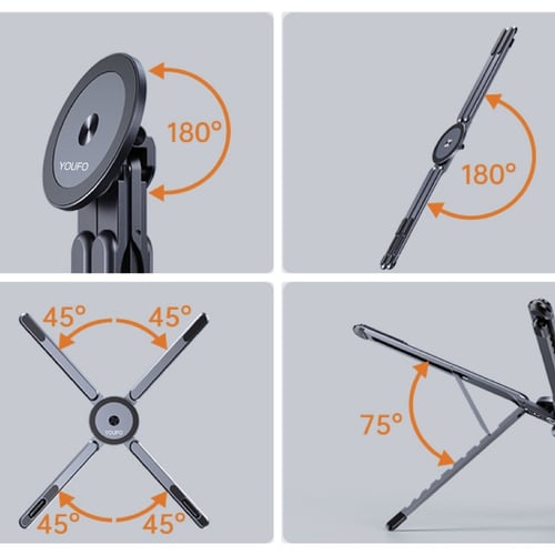 حامل يوفو المغناطيسي الشامل: قطعة واحدة لكل أجهزتك...