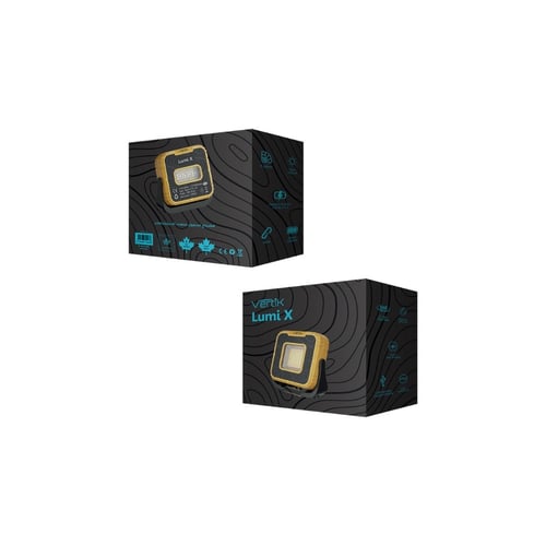 مصباح لومي اكس المحمول إضاءة 1000 لومن وبطارية تدو...