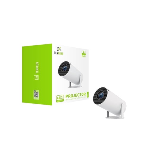 بروجكتر الذكي المحمول بدقة 4K مع واي فاي ودعم لتطب...