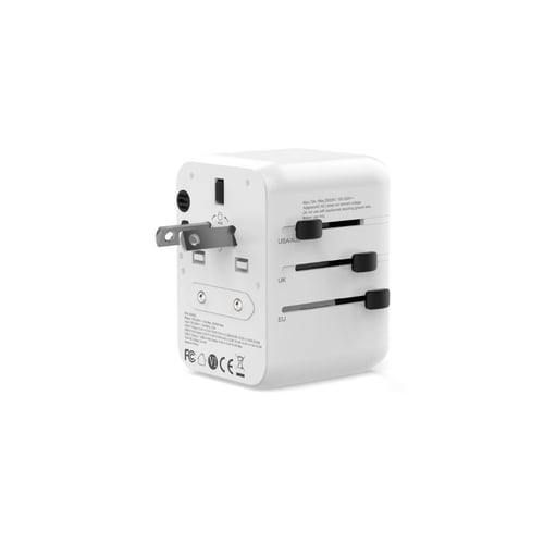 فيش سفر عالمي متكامل 25 واط يدعم الشحن السريع لثلا...