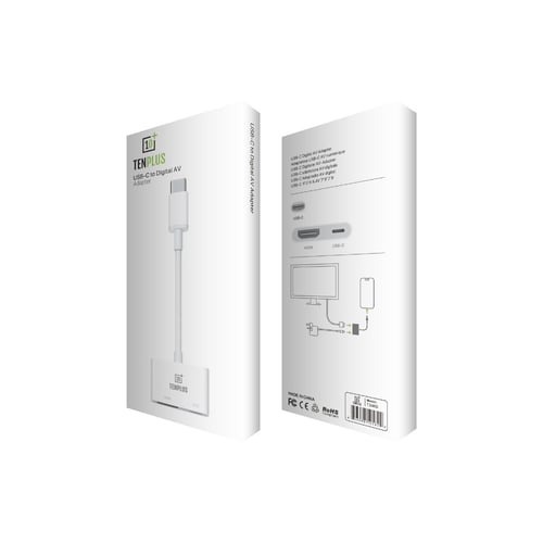 وصلة عرض عالية الوضوح من منفذ "يو إس بي - سي" إلى...