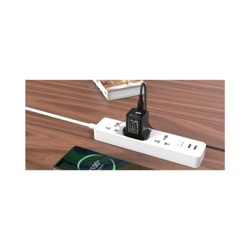 شاحن جداري مدمج بقوة 30 واط من تن بلس