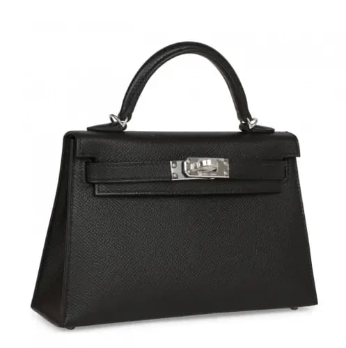 كيلي اسود قفل فضي