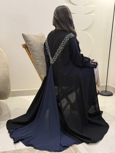 عباية ترف كسرة كحلي