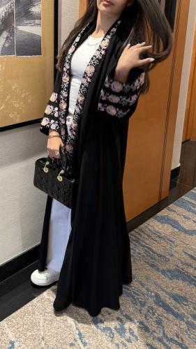 عبايه ريما كلوش