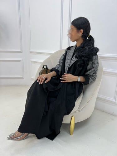 عباية شتوية كاروهات