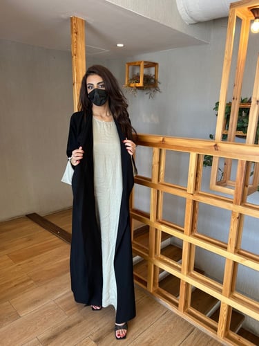 عباية + فستان