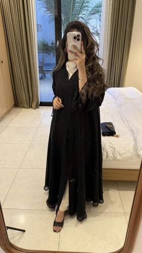 عبايه تربل كلوش