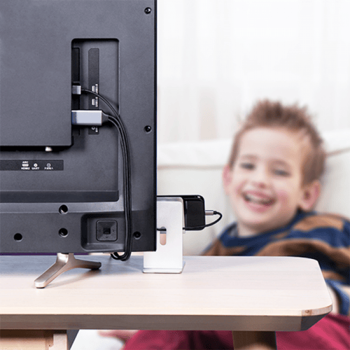 Wiwu - وصله HDMI بمنفذين ايفون و USB م/X7L ماركة و...