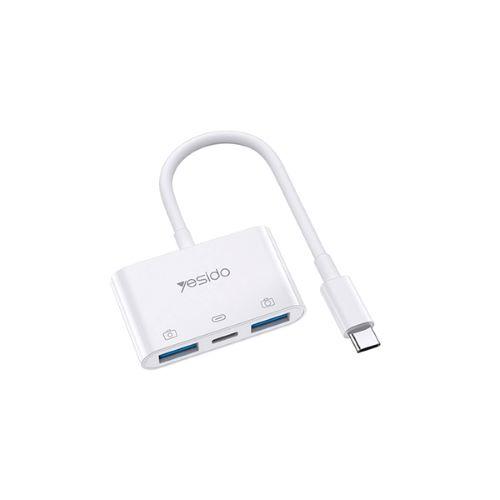 محول ييسيدو OTG نوع C إلى USB 2.0 & شحن سريع PD (G...