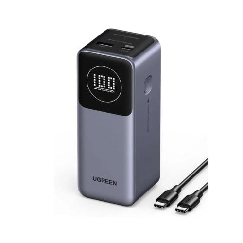 يوجرين - نيكسود باور بانك 100W شحن سريع بشاشة رقمي...