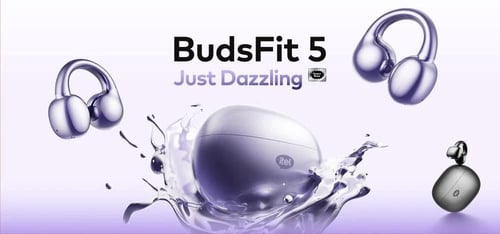 ايتيل - سماعة Itel Buds Fit 5 اللاسلكية ذات التصمي...