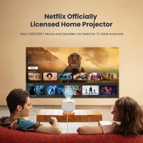 يابر - بروجكتر L2 plus بصوت JBL بقوة 8 واط 700 لوم...