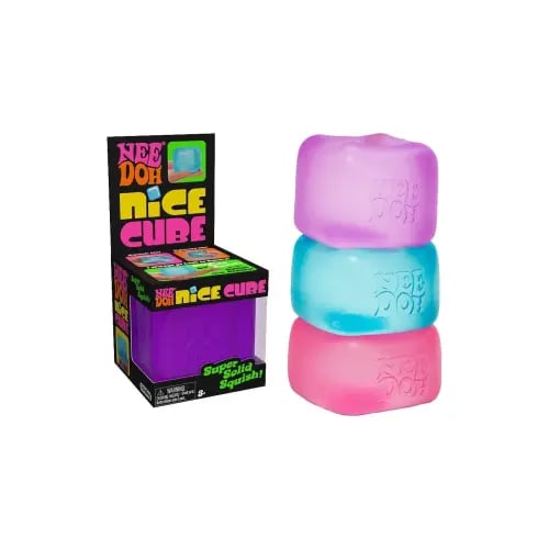 لعبة Nice Cube سكويشي بملمس متغير حسب سرعة الضغط - متعدد الالوان