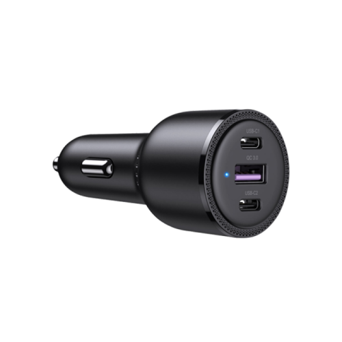 شاحن سيارة يوجرين بمنفذين PD ومنفذ USB ومجموع القو...