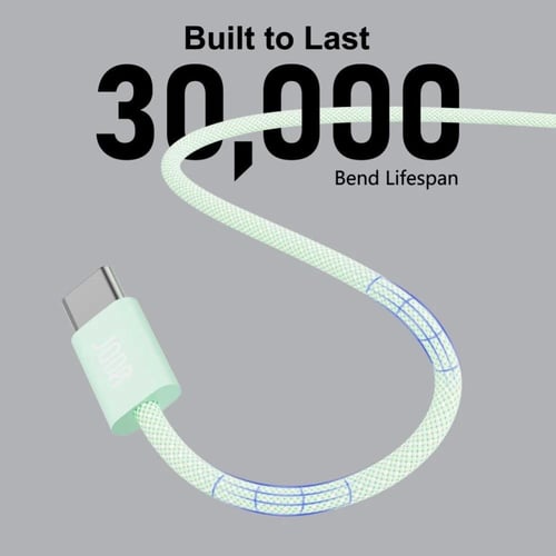 سلك JODA نايلون بقوة 60 واط تايب سي الى تايب سي 1...