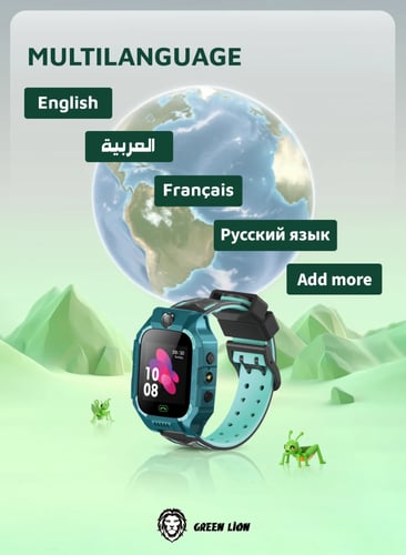 جرين - Series 5 ساعة ذكية للأطفال 2G - بنفسجي