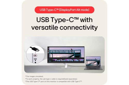 شاشة ال جي 29U531A-W مقاس 29 بوصة UltraWide بتقنية...